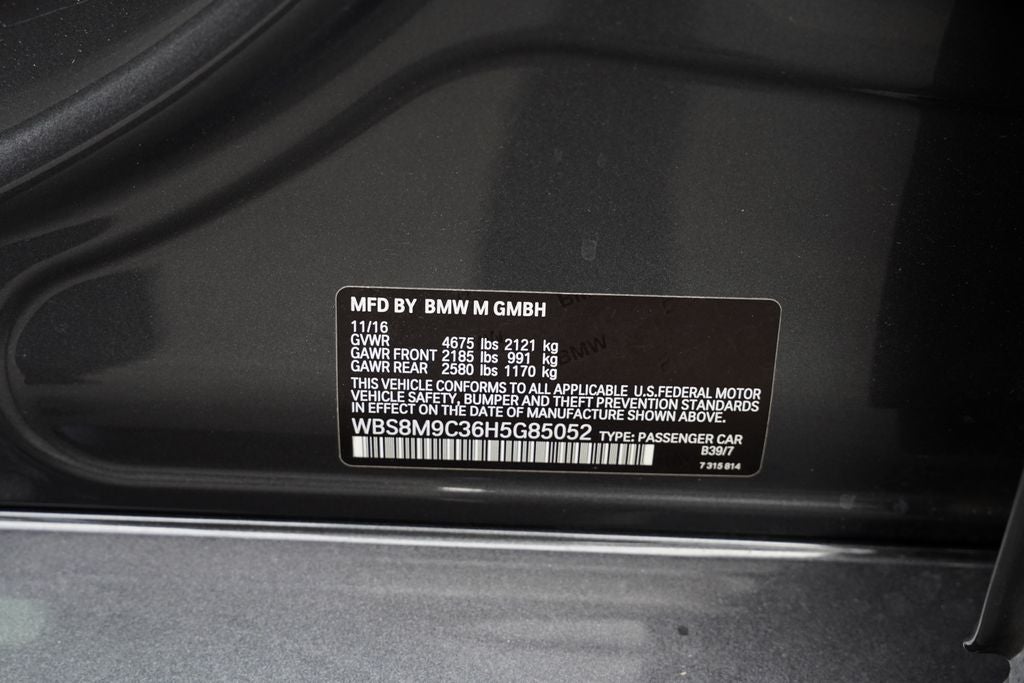 2017 BMW M3 Base Competition