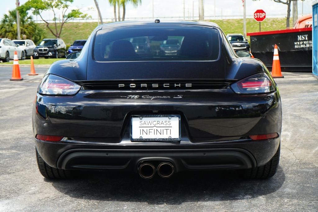 2017 Porsche 718 Cayman S