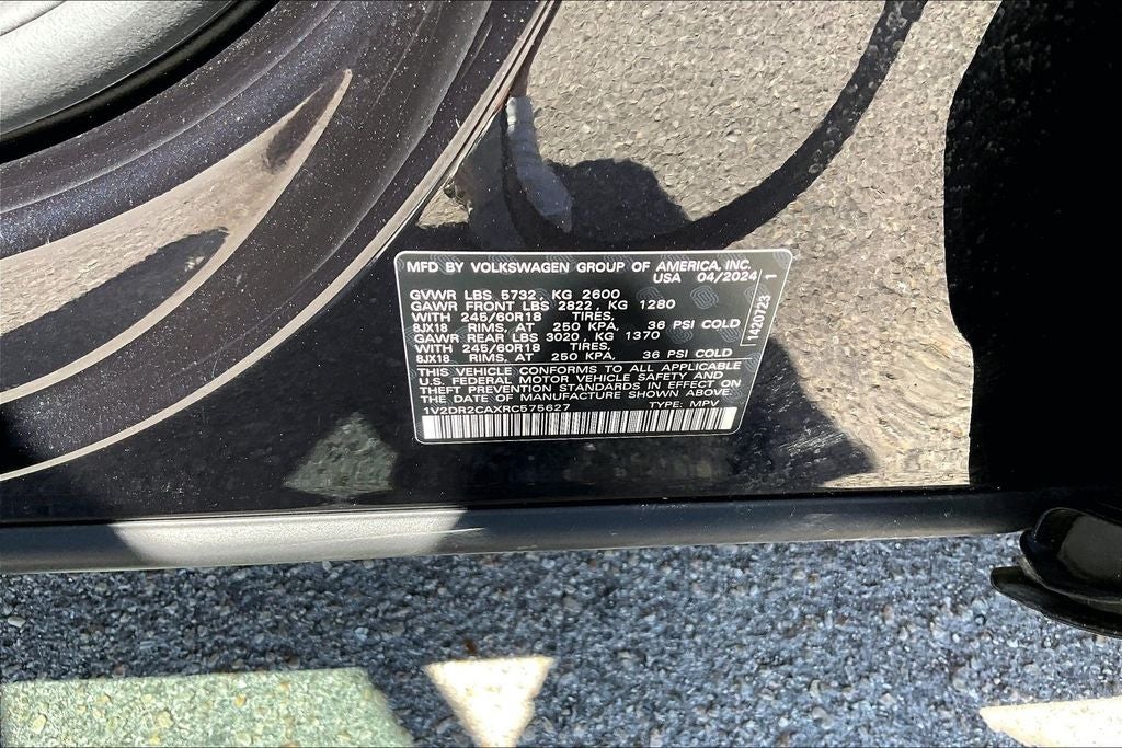 2024 Volkswagen Atlas 2.0T SE