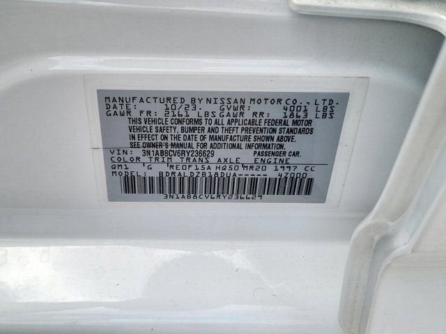 2024 Nissan Sentra SV