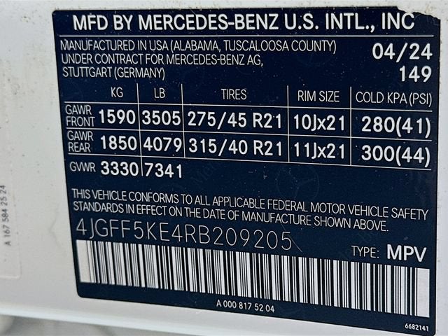2024 Mercedes-Benz GLS GLS 450