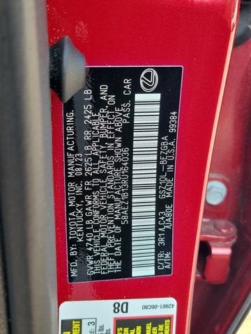 2024 Lexus ES 350 Luxury