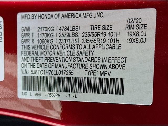 2020 Acura RDX w/Advance Pkg