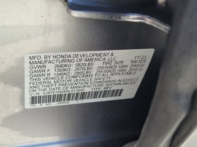 2024 Acura MDX A-Spec