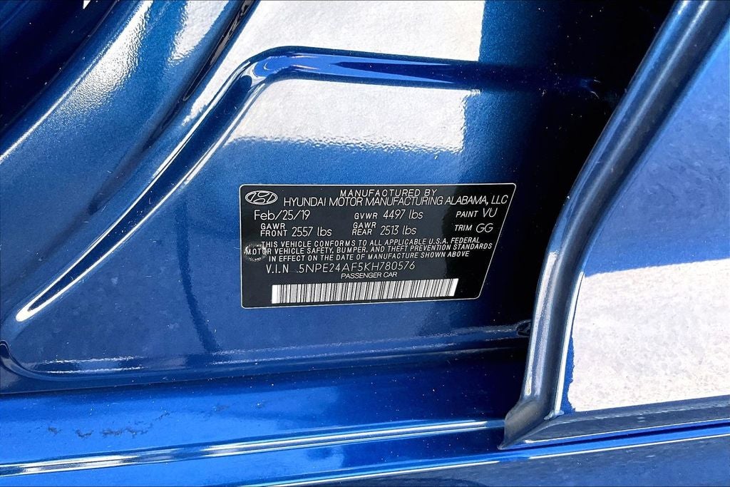 2019 Hyundai Sonata SE