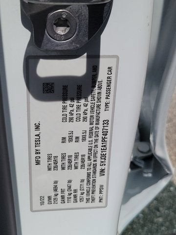 2023 Tesla Model 3 Base