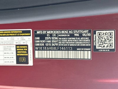 2020 Mercedes-Benz E-Class E 450