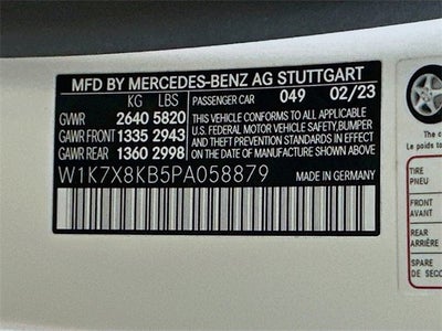 2023 Mercedes-Benz AMG® GT AMG® GT 63 S