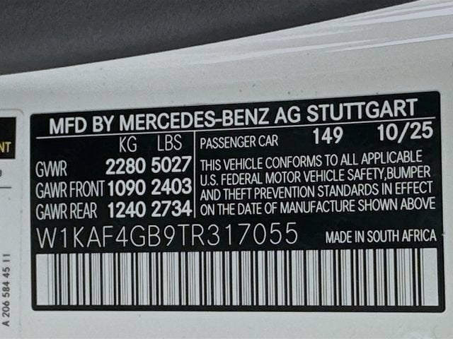 2026 Mercedes-Benz C-Class C 300