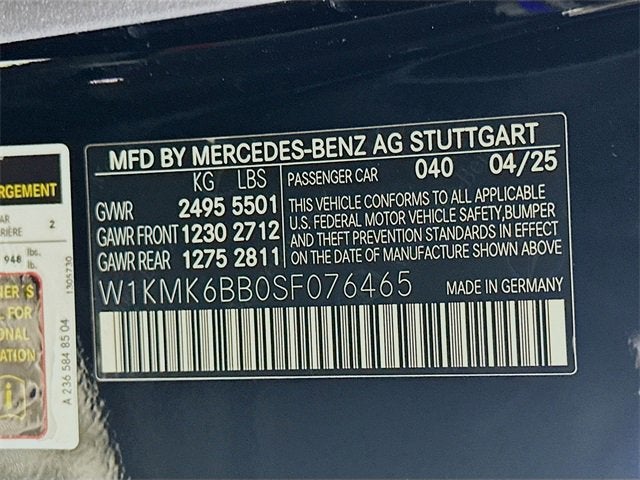 2025 Mercedes-Benz CLE CLE 450