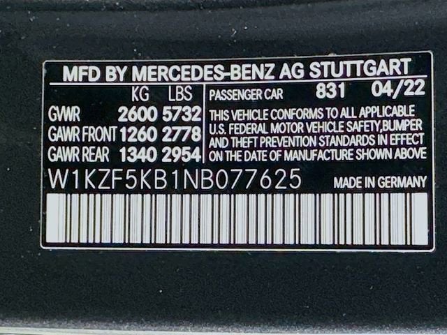 2022 Mercedes-Benz E-Class E 450