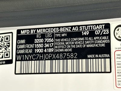 2023 Mercedes-Benz G-Class AMG® G 63