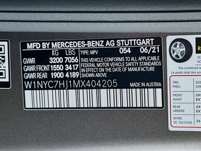 2021 Mercedes-Benz G-Class AMG® G 63