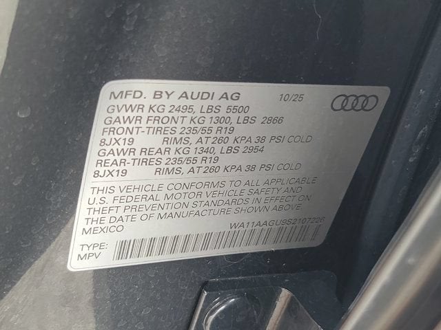 2025 Audi Q5 2.0T Premium