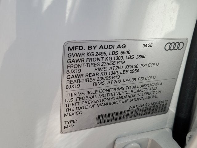 2025 Audi Q5 2.0T Premium Plus