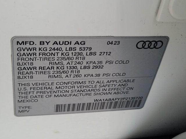 2023 Audi Q5 40 Premium