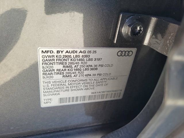 2025 Audi Q7 45 Premium