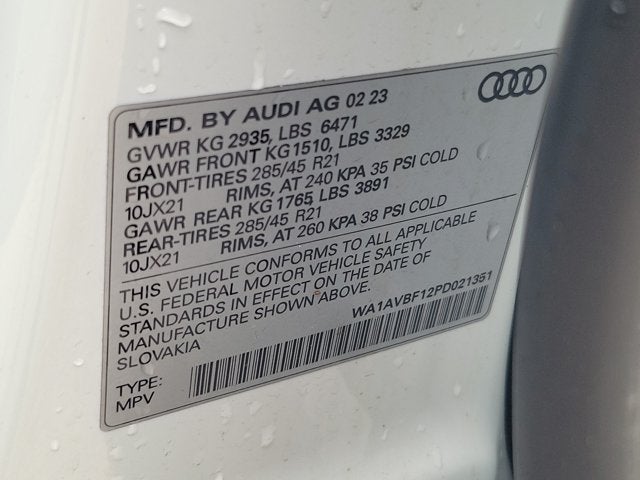 2023 Audi Q8 55 Premium
