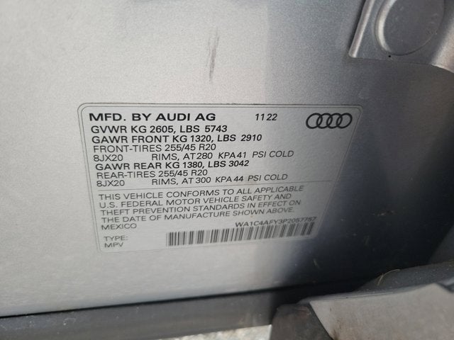 2023 Audi SQ5 Prestige