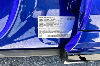2024 Audi SQ5 Prestige quattro