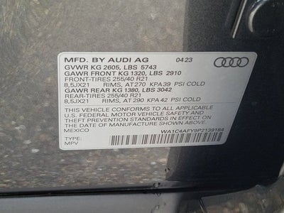2023 Audi SQ5 Prestige