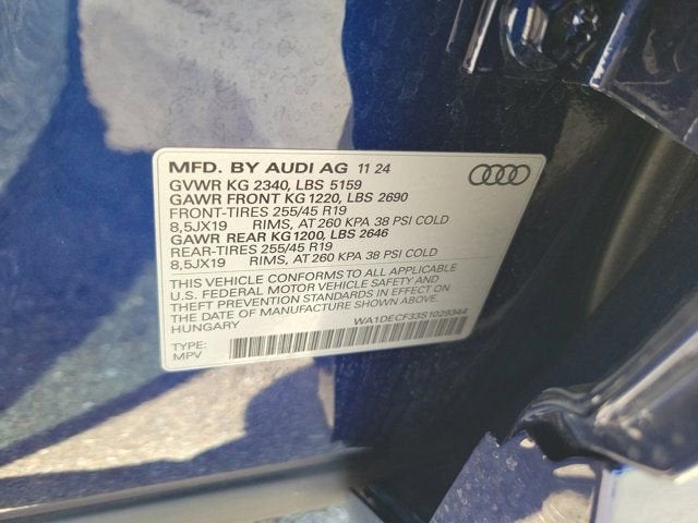 2025 Audi Q3 Premium