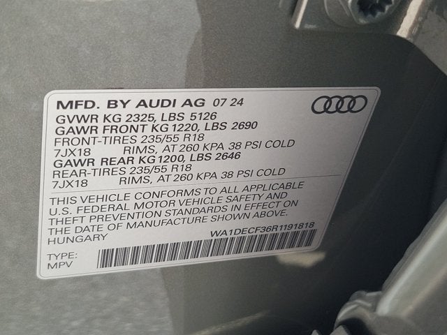 2024 Audi Q3 Premium