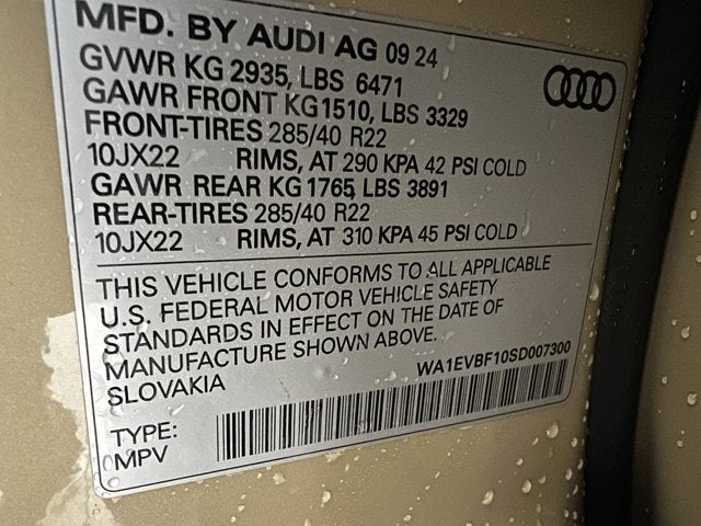 2025 Audi Q8 Premium Plus 55 TFSI quattro