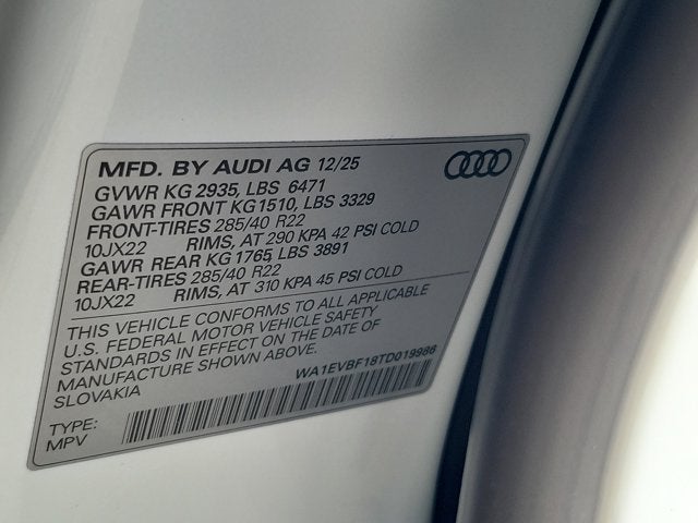 2026 Audi Q8 55 Premium Plus