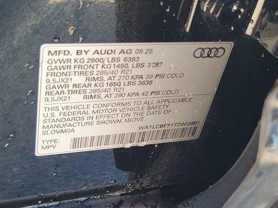 2026 Audi Q7 45 Premium Plus