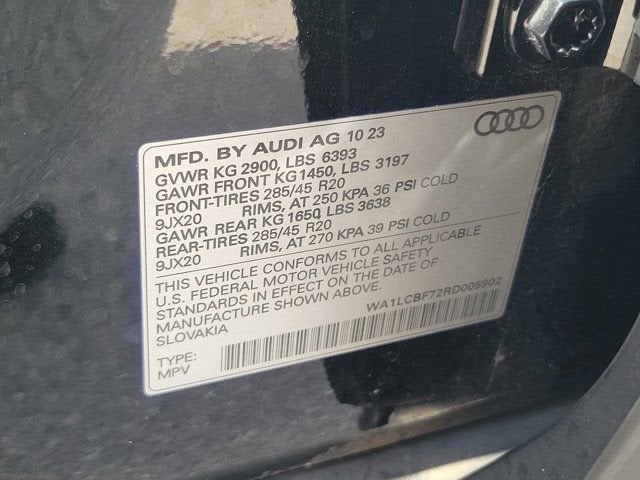2024 Audi Q7 45 Premium Plus