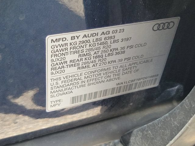 2023 Audi Q7 45 Premium Plus
