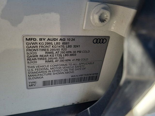 2025 Audi Q7 55 Premium Plus