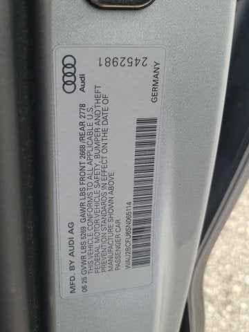 2025 Audi A5 2.0T Premium Plus