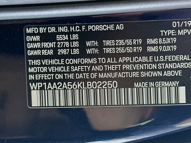 2019 Porsche Macan Base