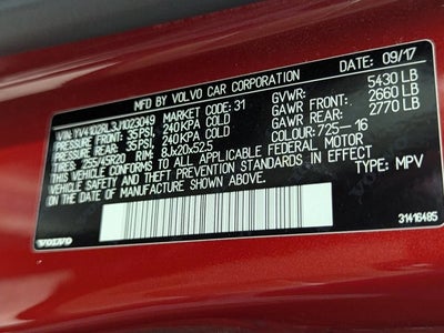 2018 Volvo XC60 T5 AWD Inscription