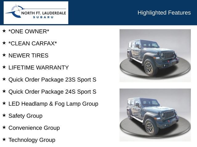 2024 Jeep Wrangler Sport S
