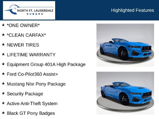 2025 Ford Mustang GT Premium