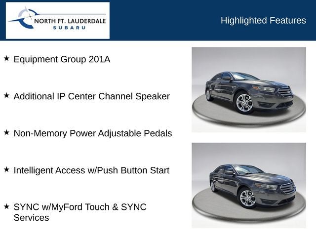 2015 Ford Taurus SEL