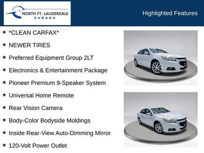 2015 Chevrolet Malibu LT 2LT