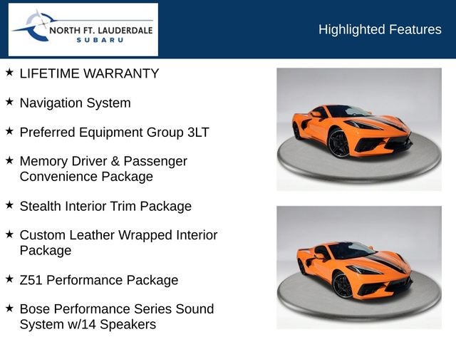 2024 Chevrolet Corvette Stingray 3LT