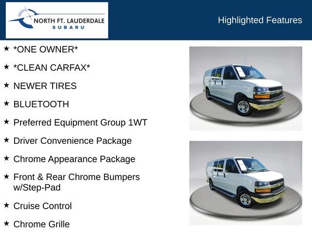2024 Chevrolet Express Cargo Van Work Van Cargo
