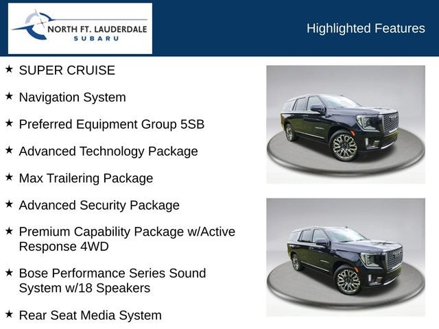 2023 GMC Yukon Denali Ultimate Denali Ultimate