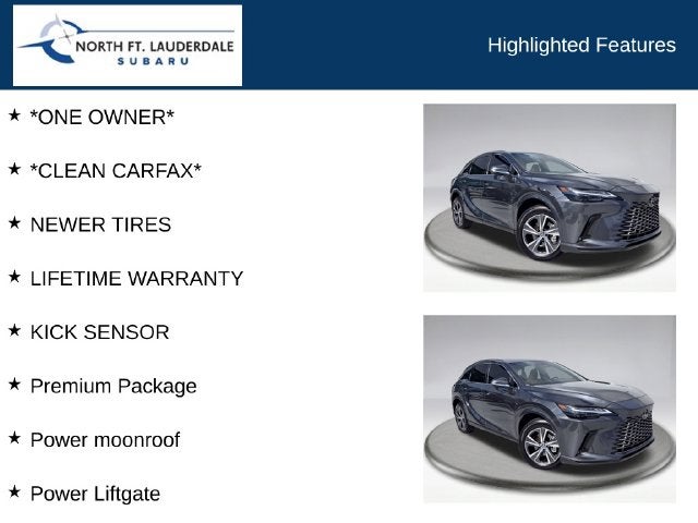 2025 Lexus RX 350h 350h Premium
