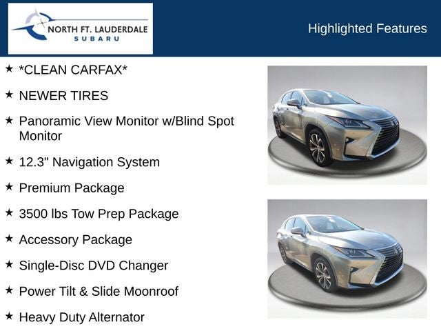 2017 Lexus RX 350 350