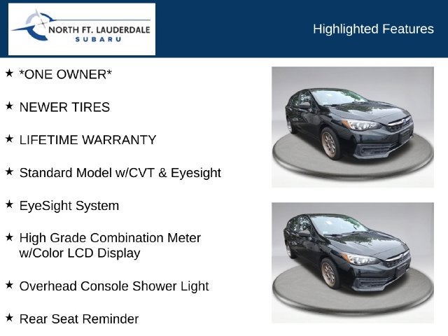 2020 Subaru Impreza Base