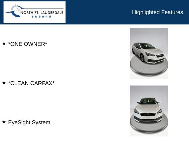 2020 Subaru Impreza Base