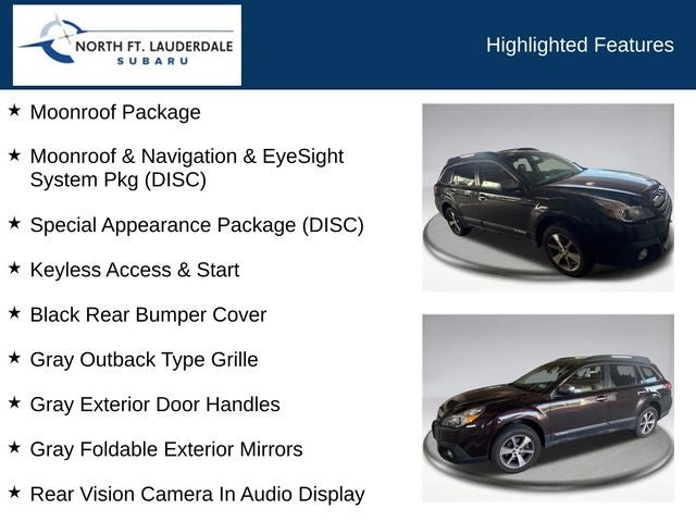 2013 Subaru Outback 3.6R Limited