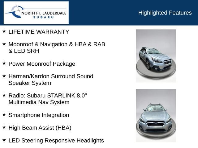 2019 Subaru Outback 2.5i Limited