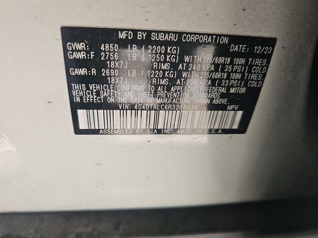 2024 Subaru Outback Onyx Edition